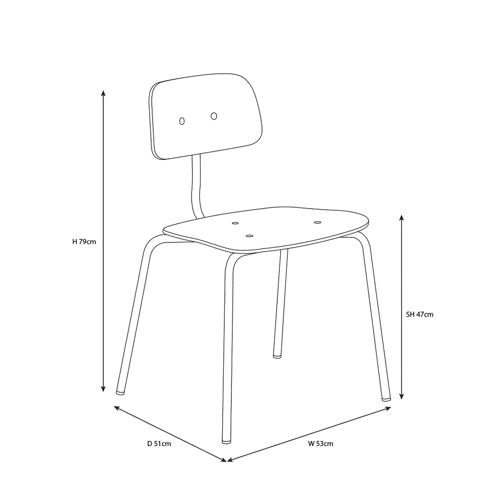 Montana | Montana Kevi 2060 Chair 162 Hokkaido + 154 Azure